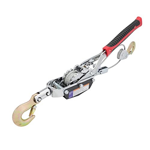 MP009089 4-Ton Power Hand Winch Puller | Double Gear Winch Puller for