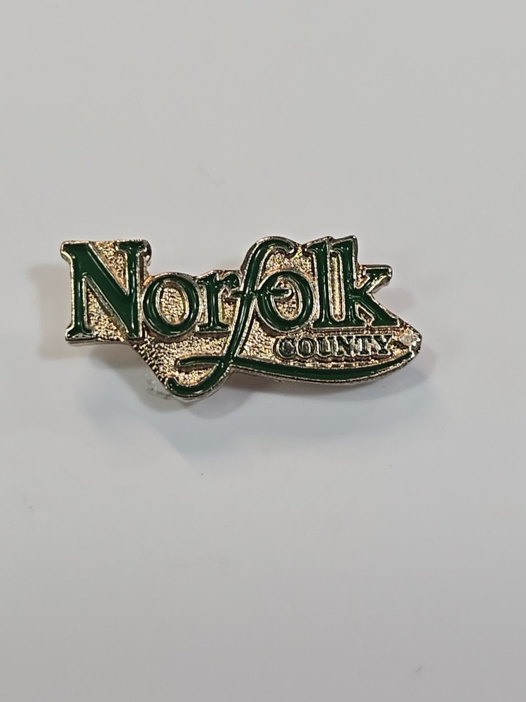 Norfolk County Souvenir Lapel Pin
