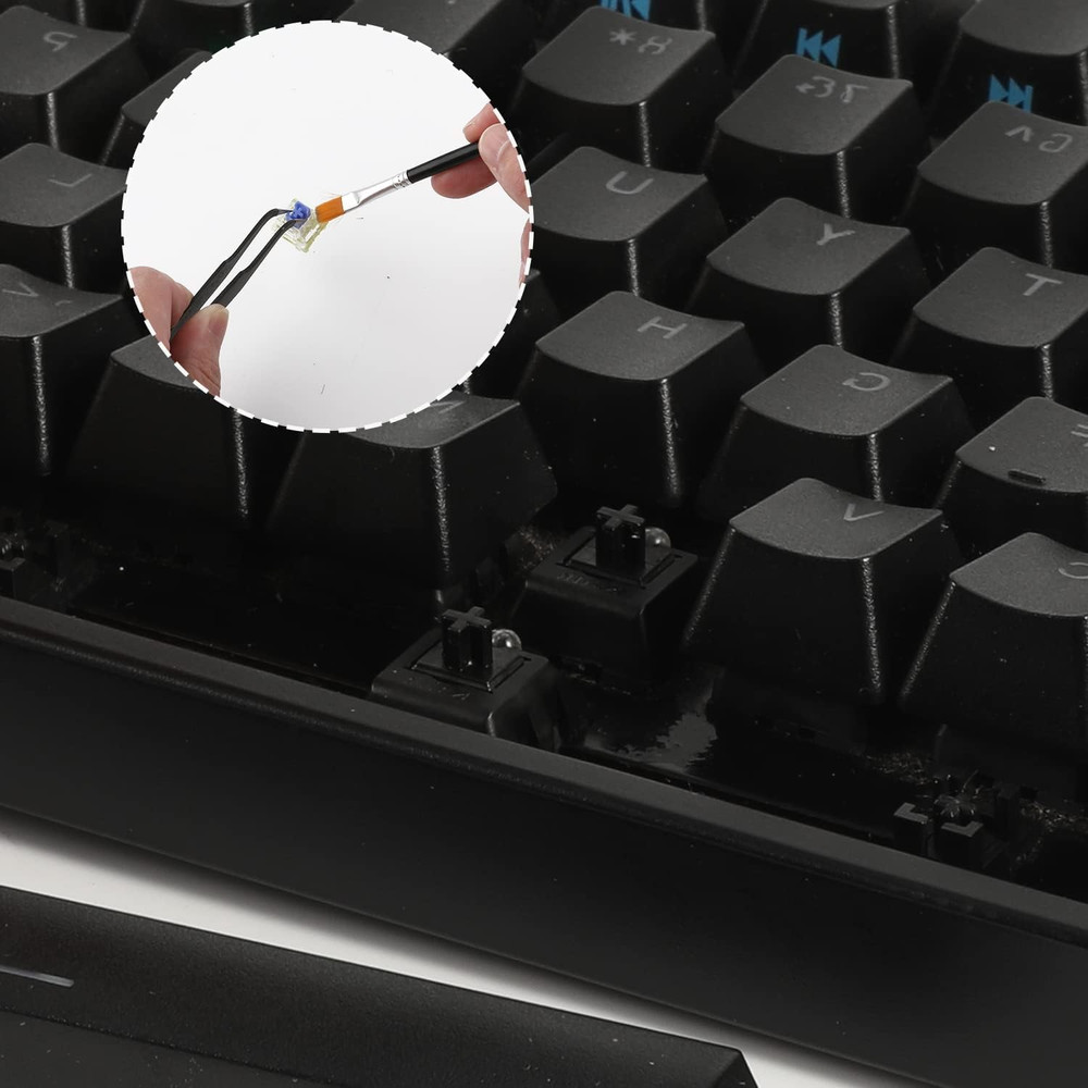 Keyboard Remover Tool Kit-7-Piece Set, Keycap Puller Include 5G Keyboard Lube, S