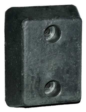 GRAINGER APPROVED EPRB10 Dock Bumper,10 in. W,Include Fasteners 32KL52