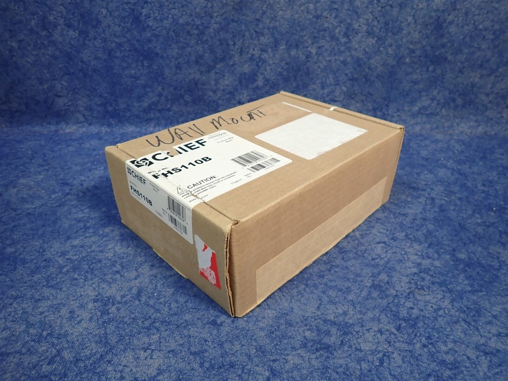 Chief FHS110B Small Tilt Flat Panel Single Ceiling Mount, Black (G71)