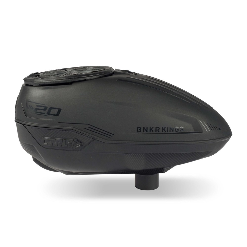 Bunkerkings CTRL2 Electronic Paintball Loader/Hopper (Black)