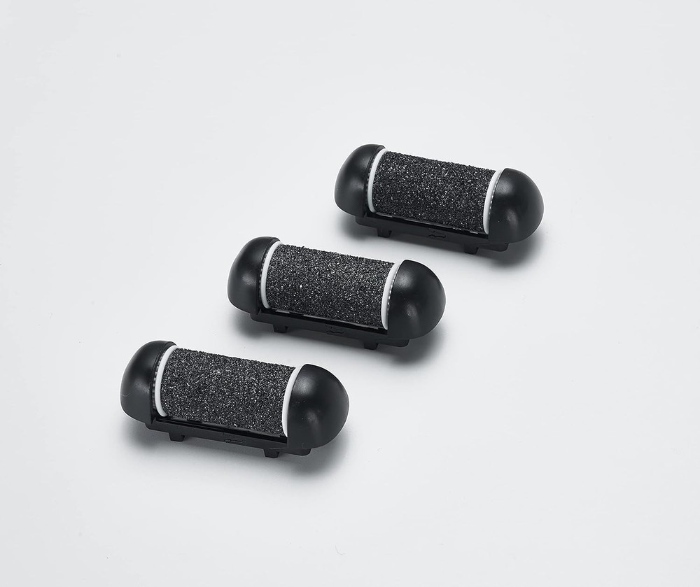 3 Different Replacement Roller Head for 1 Count (Pack of 1), Black