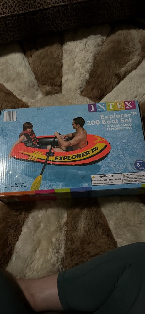 Intex Explorer 200 2 Person Inflatable Boat