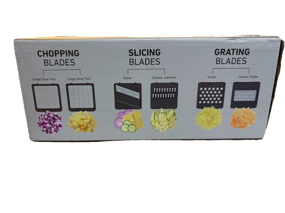 Mueller Compact Multi Chopper/Slicer 6 Blades Multi Functional Model MC-620 DG