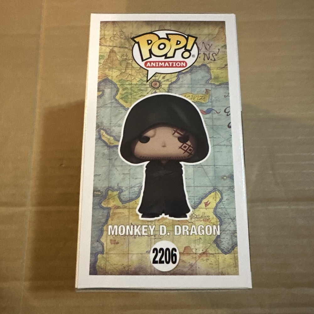 Funko POP! One Piece Monkey D. Dragon PR Chrono #2206 Common W/ Protector