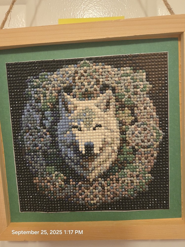 Handmade Celtic Wolf Hanging