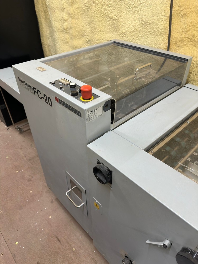 Horizon Stitcher & Folder SPF-20 with HOF Feeder - Working!