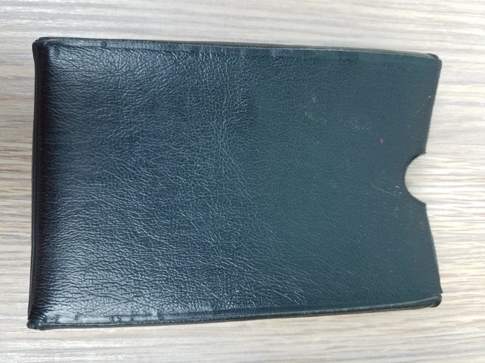 Vintage Teal Memory 826 Electronic Math Calculator Pocket Protector-Nerdy Cool