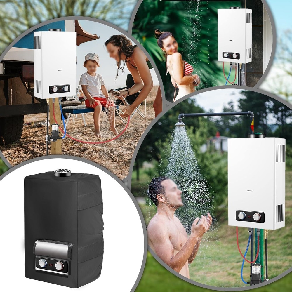 Lightweight Waterproof Cover for Tankless Water Heaters – Space-Saving Design