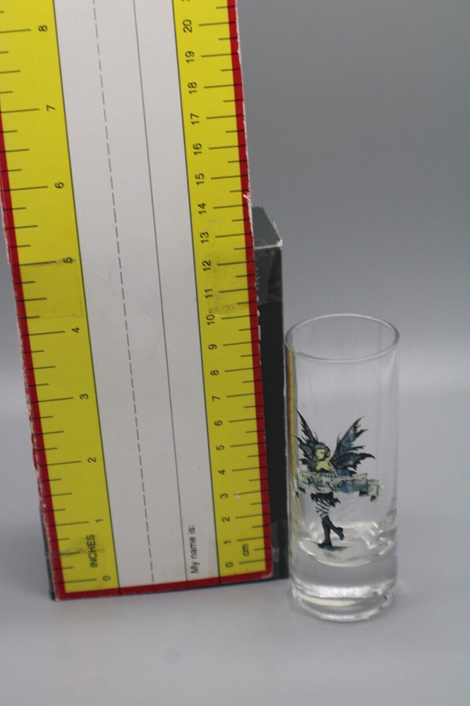"Back off" Shot Glass with Comic Design