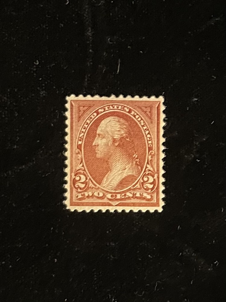 SCOTT #248, 2c, PINK, MOG, NH, VF CENTERING - CATALOG VALUE $90