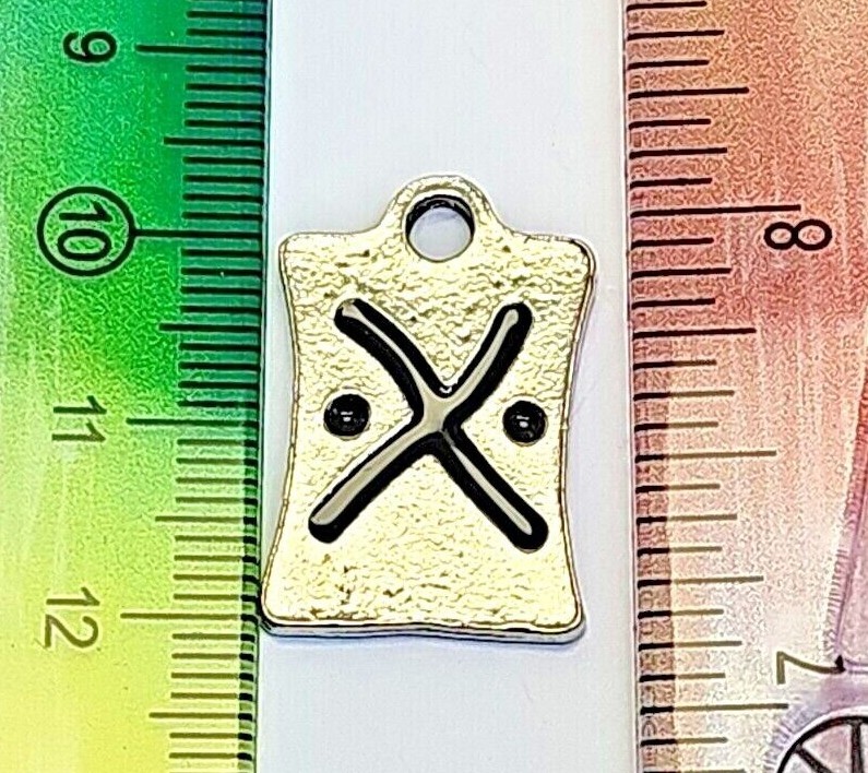 Pisces Pendant Charm Cast Fine Pewter