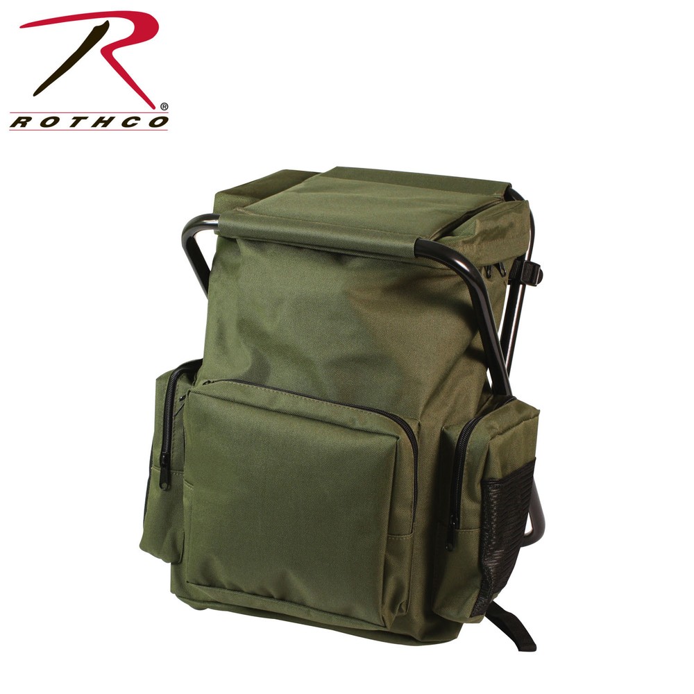 Rothco 4568 / 4548 Backpack and Stool Combo Pack