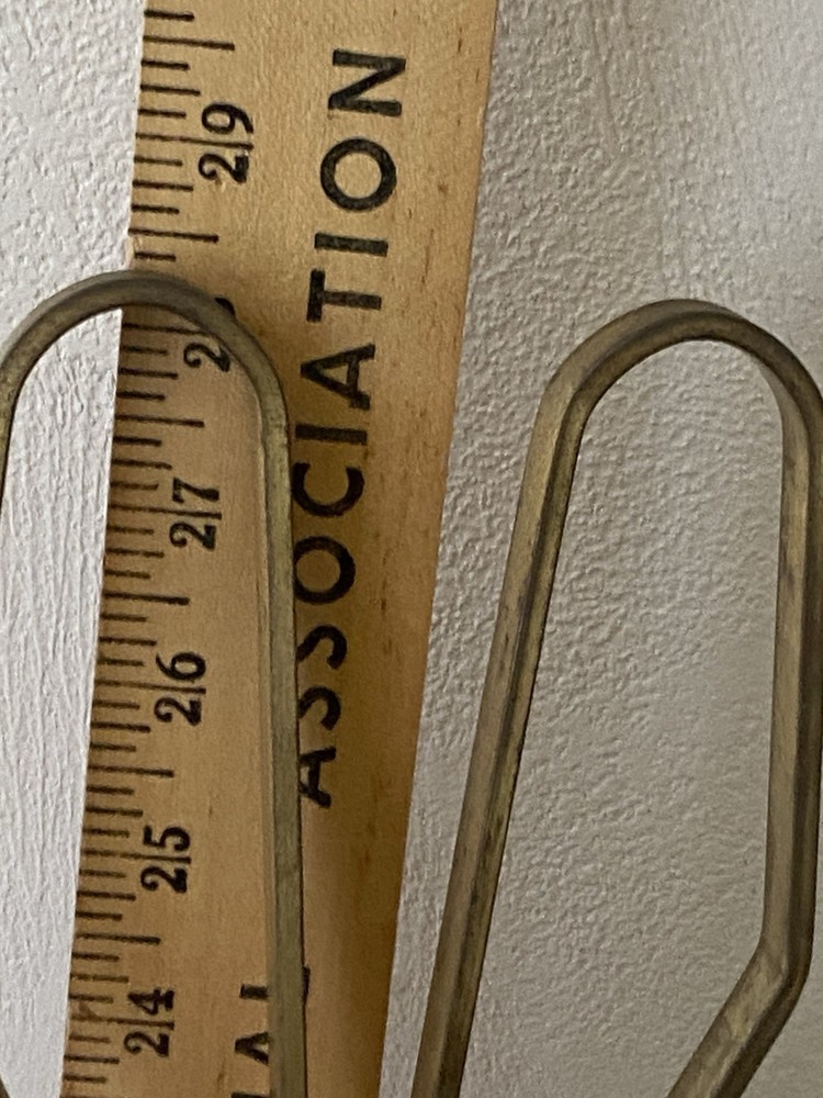 Fireplace Tools Vintage 3 Pc Iron Brass Accent & Stand Decor Unique