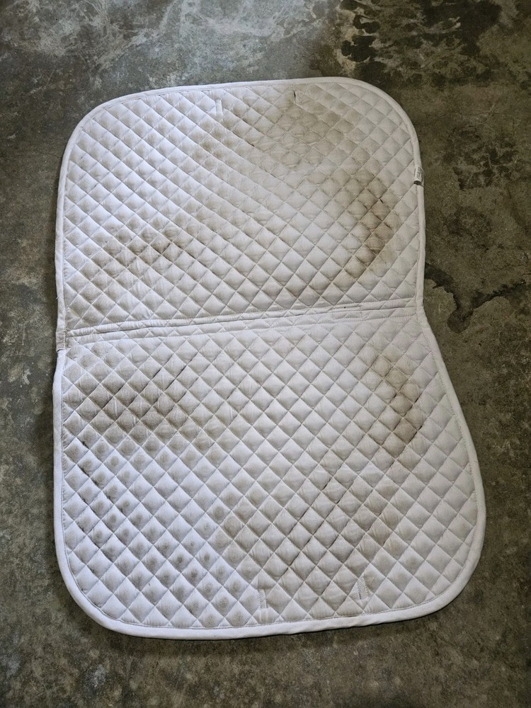 Schneiders White All Purpose Saddle Pad