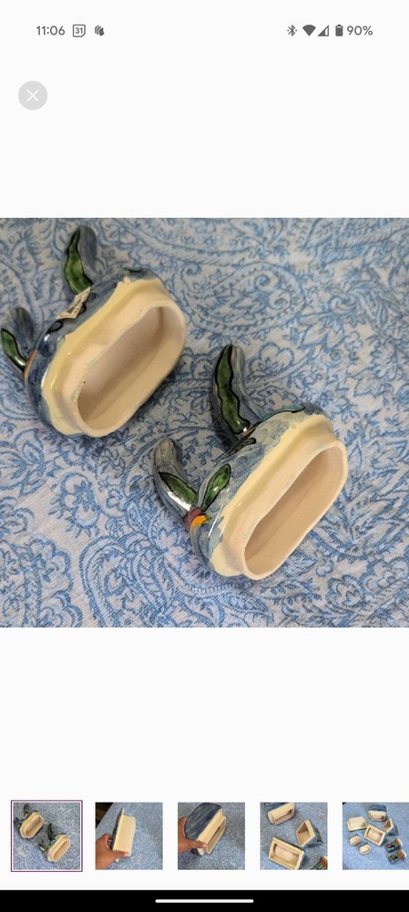 Original Hand Painted Talavera Bathroom Set