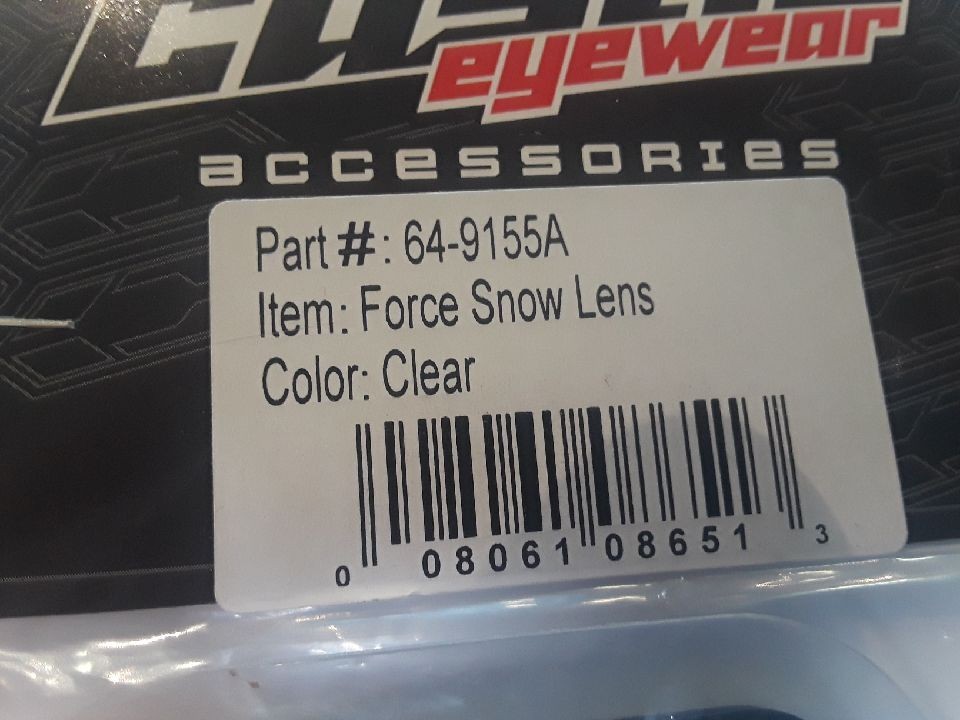 Castle Snow goggle lens