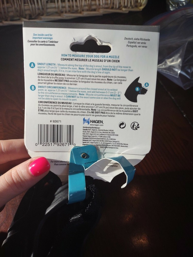 Alpha By Zeus Dog Muzzle Xs