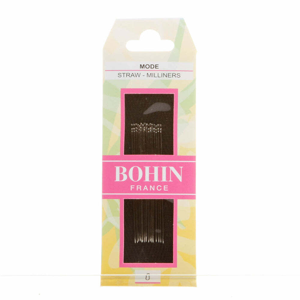 Bohin Mode Straw Milliners Needles (15pk)