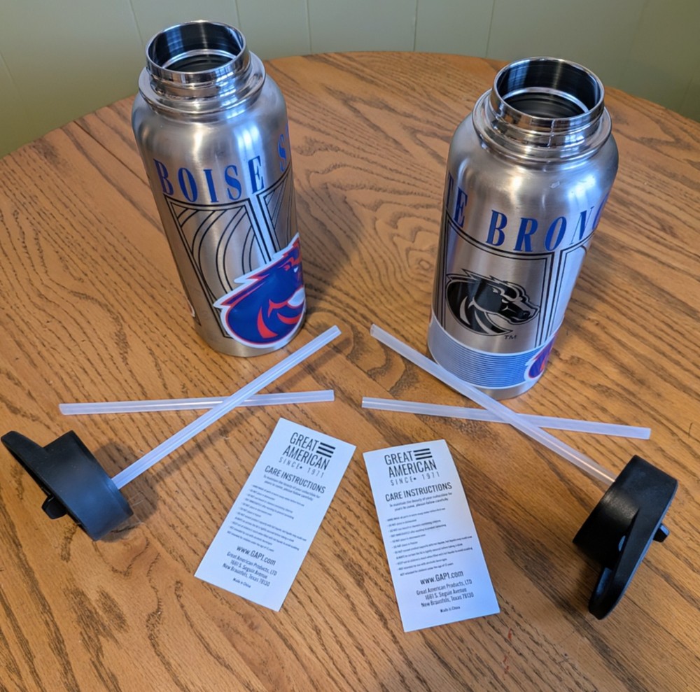 Boise State Chrome Hydration Bottle