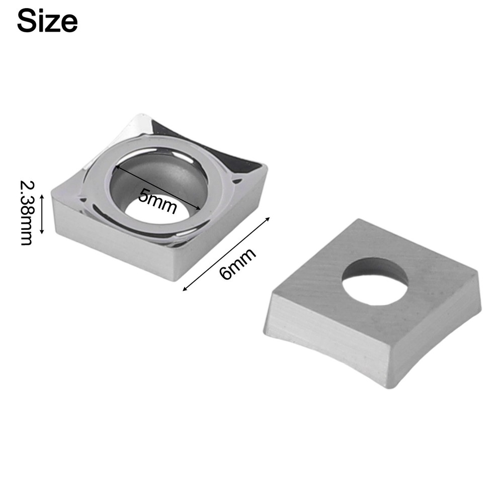 10PCS CCGT060204AK N01 Tool Inserts for Advanced For Aluminum Processing