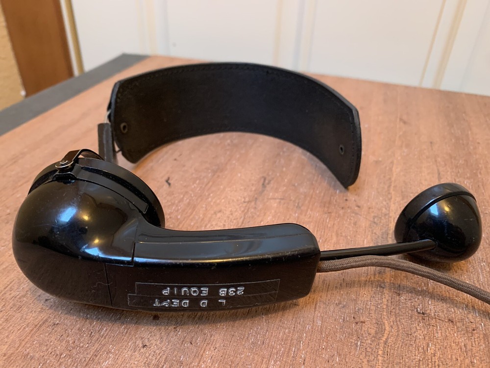 1950'S BELL SYSTEM WESTERN ELECTRIC 53 TELEPHONE SWITCHBOARD OPERATOR HEADSET
