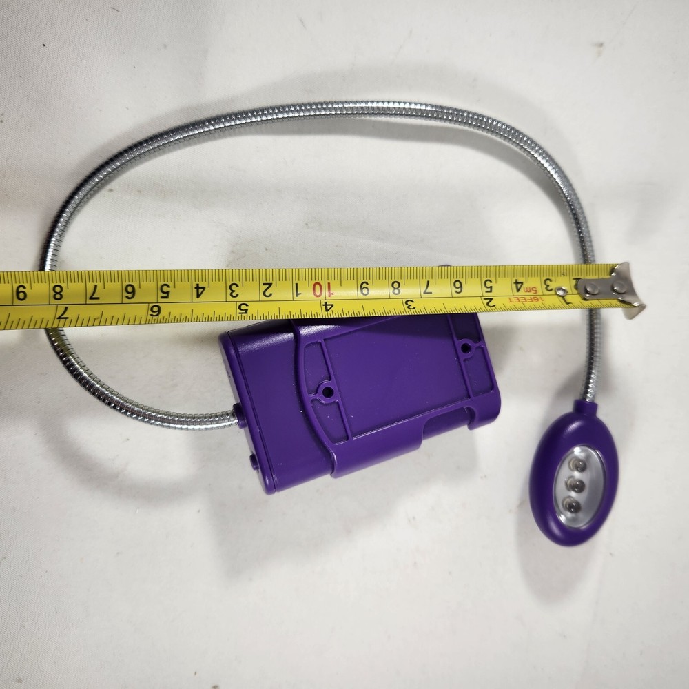 Purple Flexible LED Light Book Light Crafting