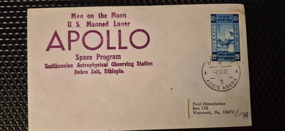 1972 Milestone/Event Covers
