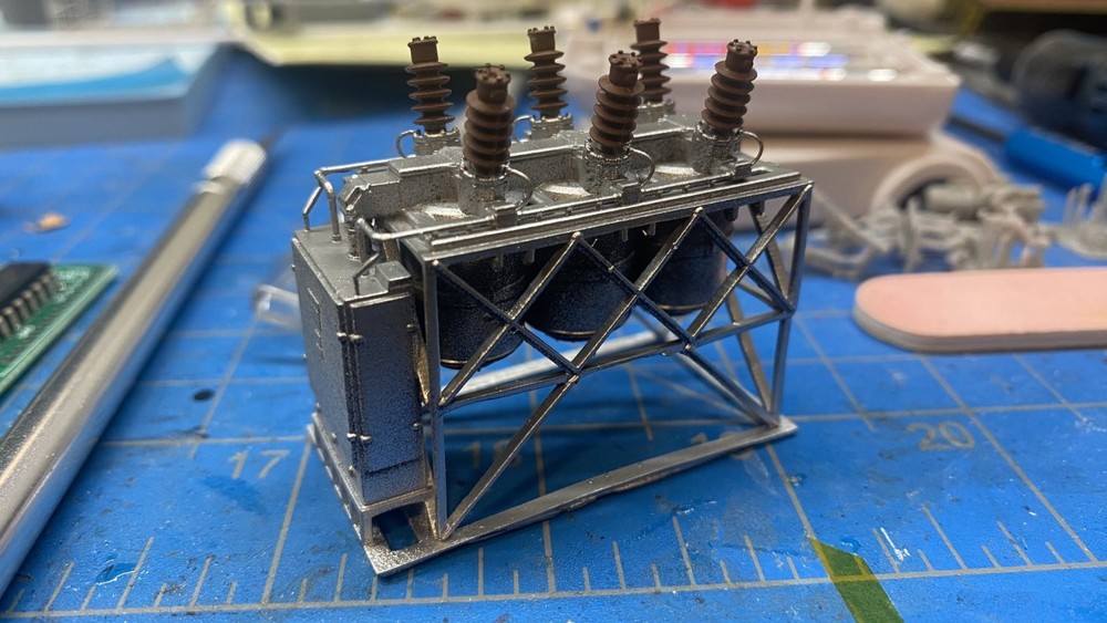 3-Phase Automatic Station Reclosure - HO scale - 3D resin printed
