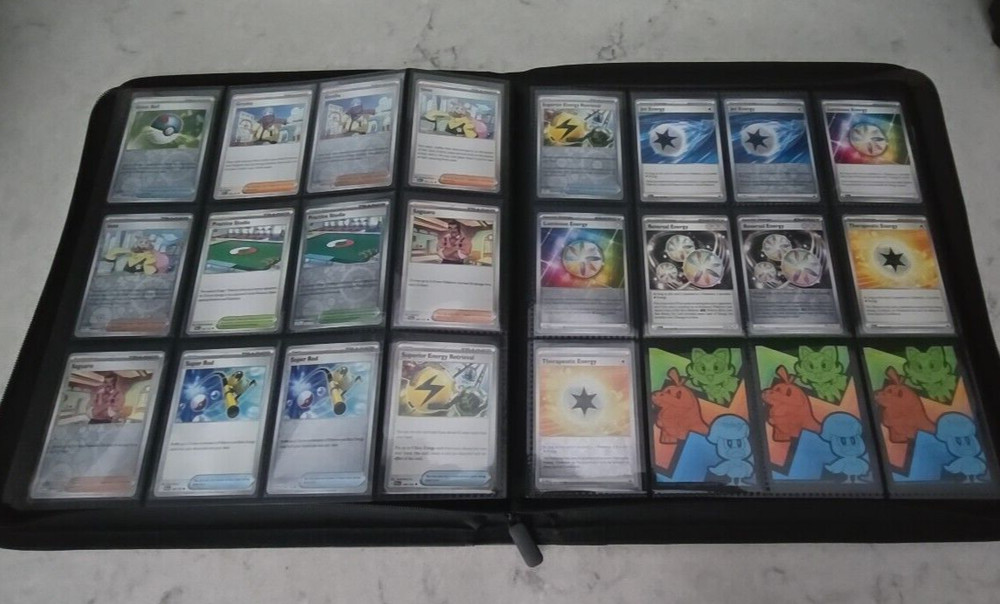 Paldea Evolved Binder - Complete Base Set w/ Reverse Holo & Energy - 381 Cards