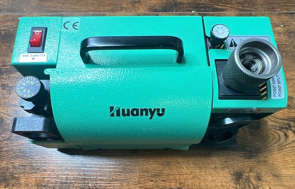 Drill Bits Sharpener Portable Drill Bit Grinder End Mill Re-Sharpener with 11