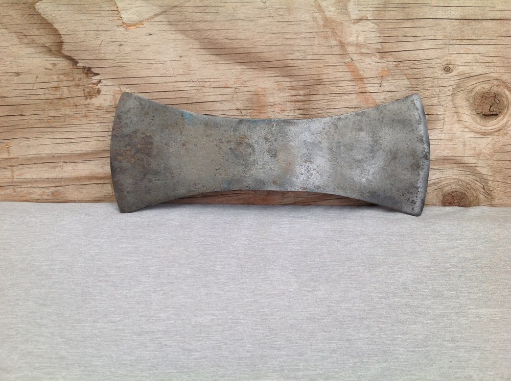 Vintage 3 1/2 Double Bit Axe Head