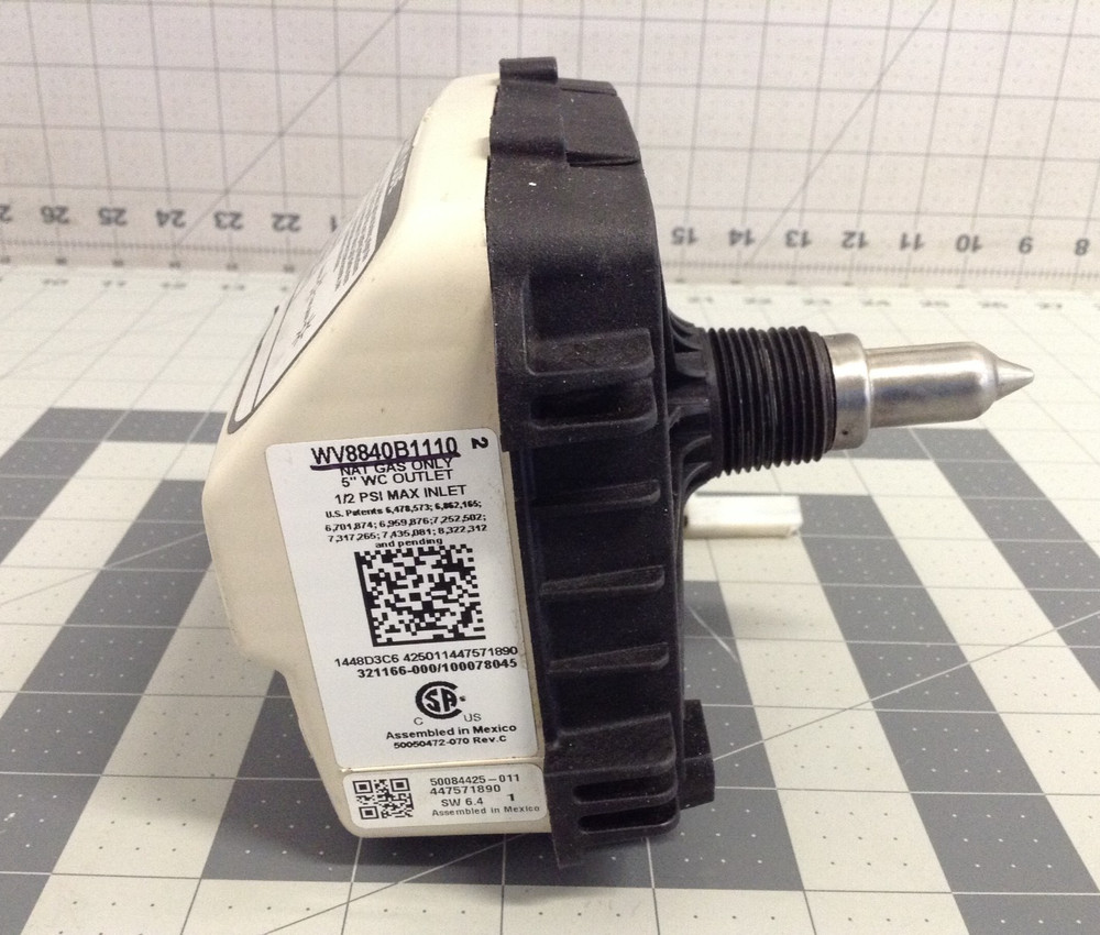 Honeywell Water Heater Gas Valve WV8840B1110