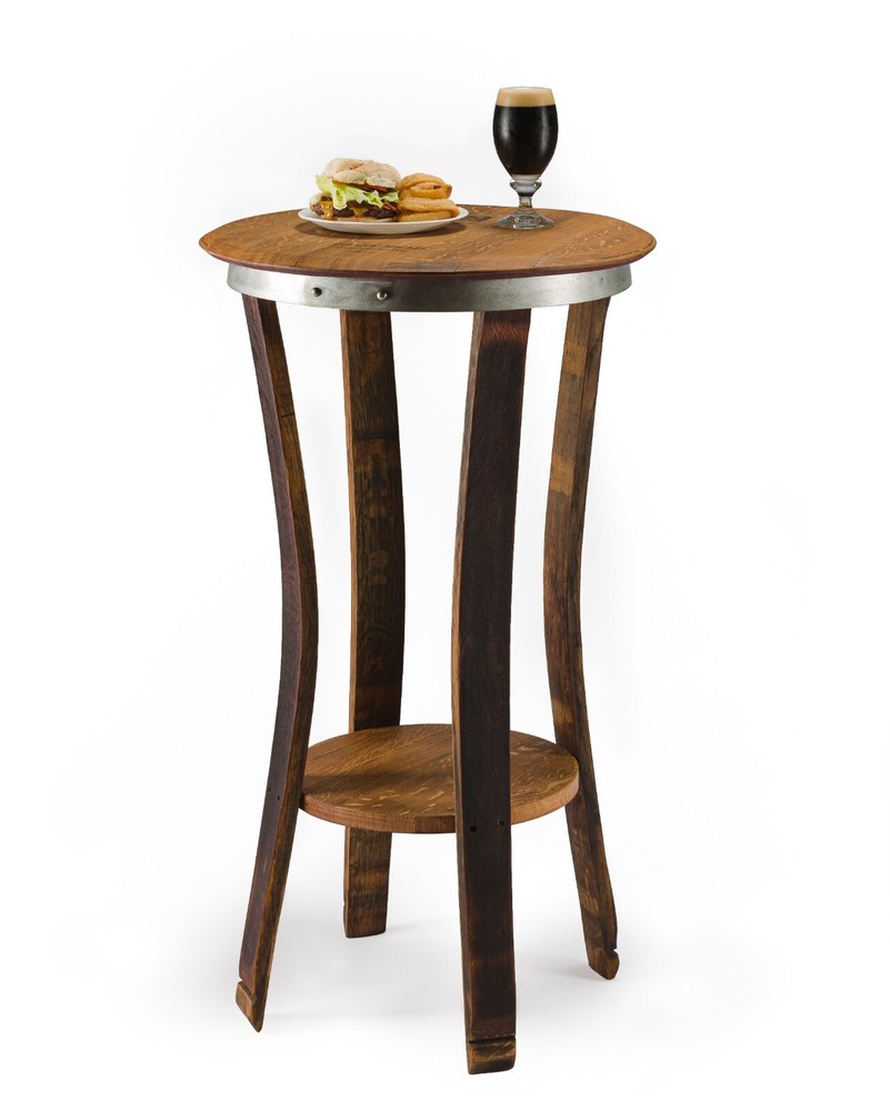 Wine Barrel Bistro Table