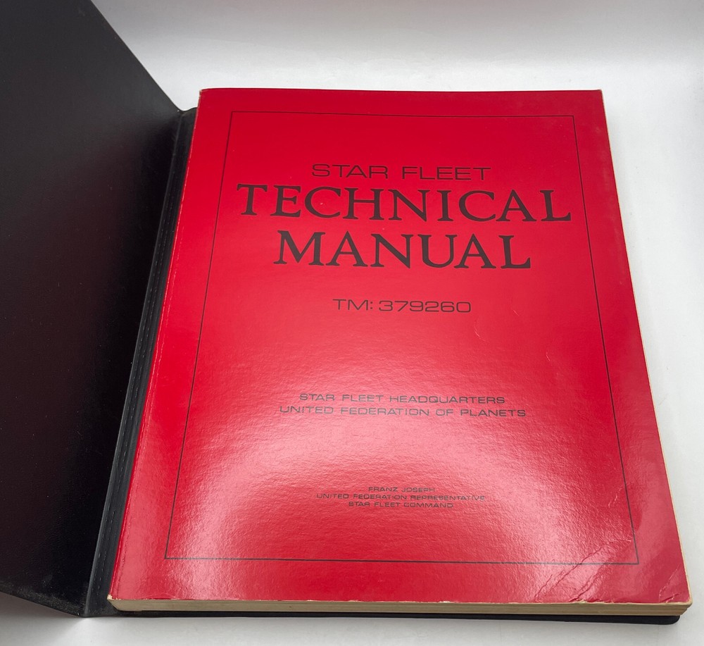 Star Trek Starfleet Technical Manual - First Printing