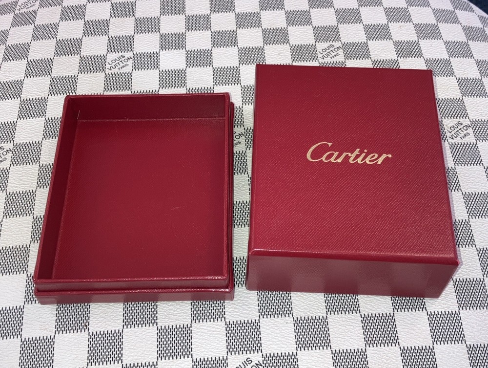 Cartier Jewelry Case , Outer Box & Gift Bag Set.