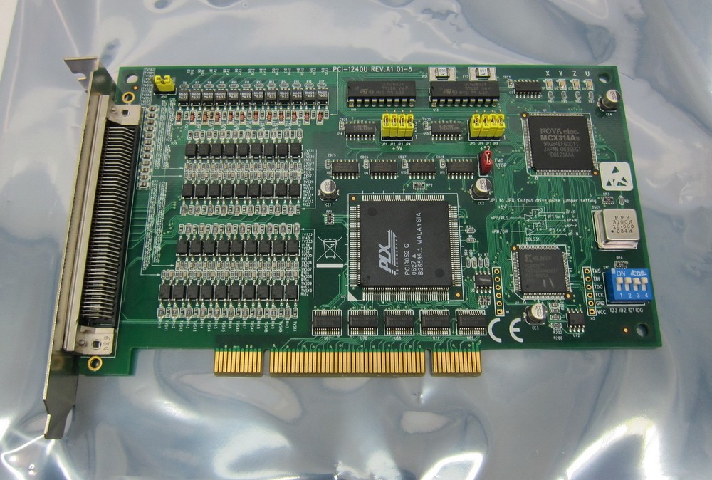 ADVANTECH PCI-1240U REV.A1 4-axis Stepping and Servo Motor Controller