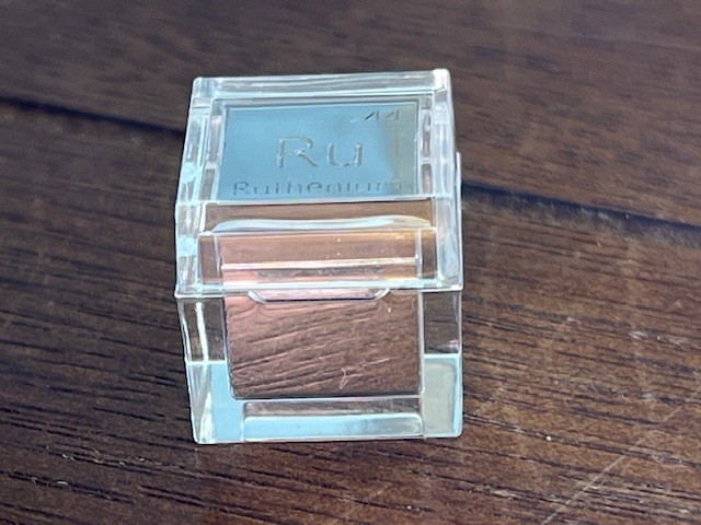 Ruthenium density cube, produced by Luciteria