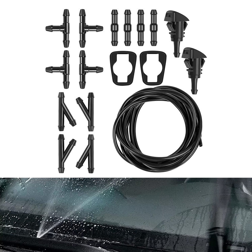 Versatile Windscreen Washer Nozzle Conversion Kit Optimum Cleaning Performance