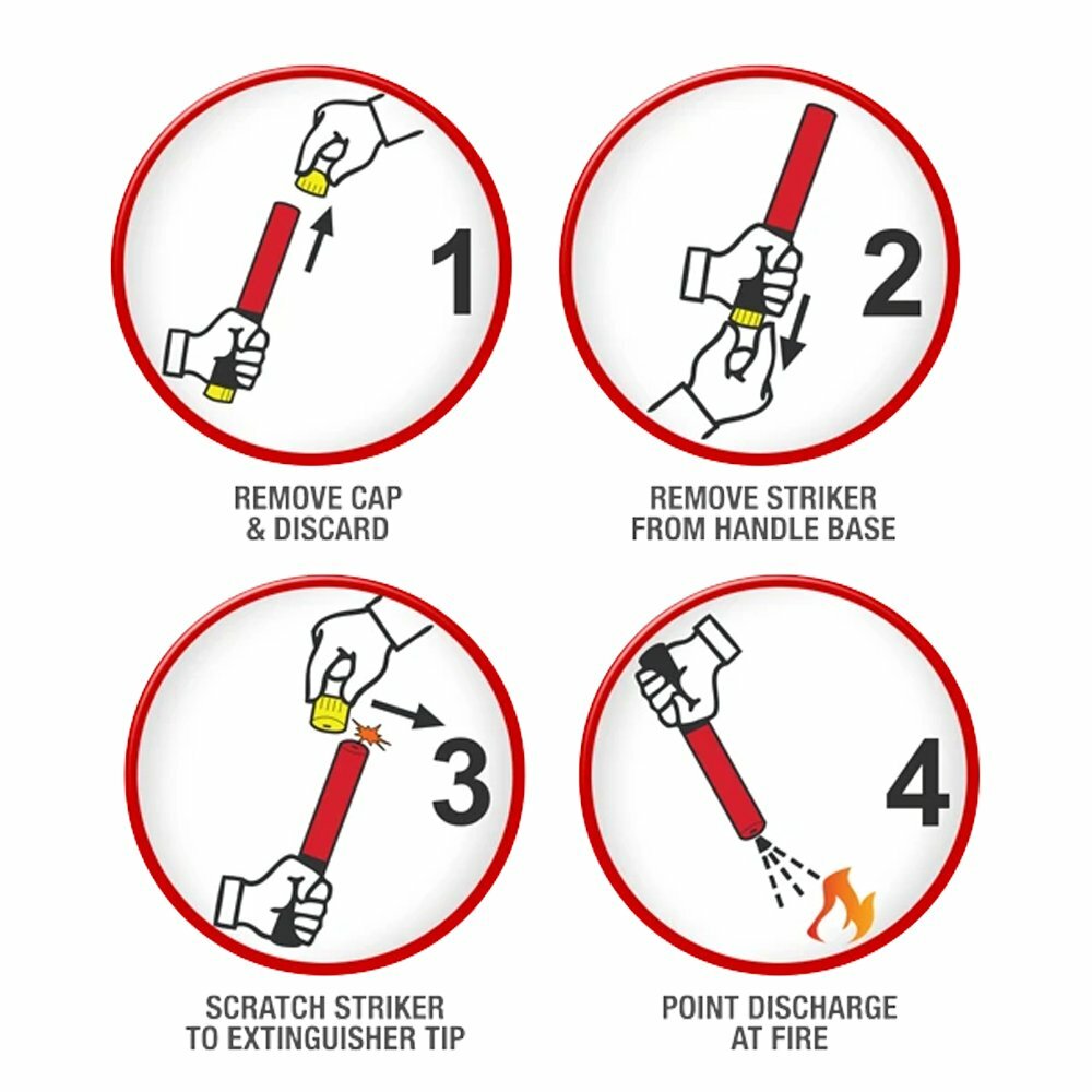 Element 40050 E50 50-Second, Maintenance-Free Fire Extinguisher