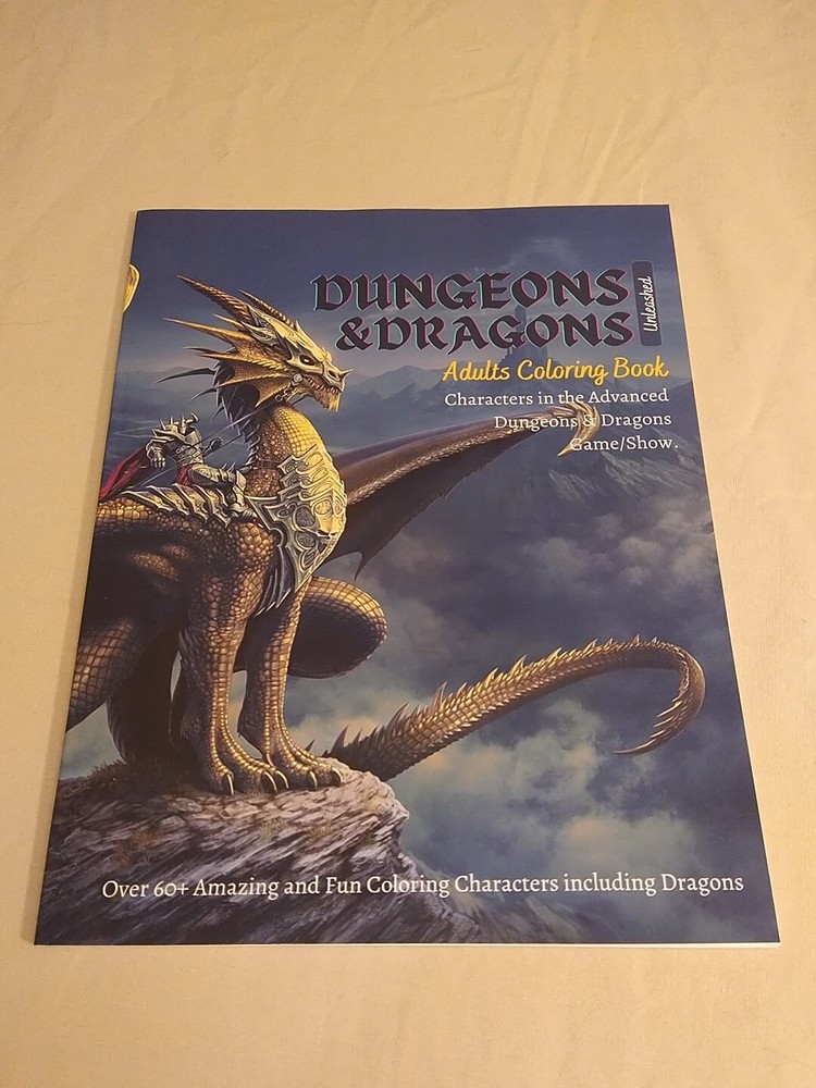 Dungeons and Dragons Coloring Book
