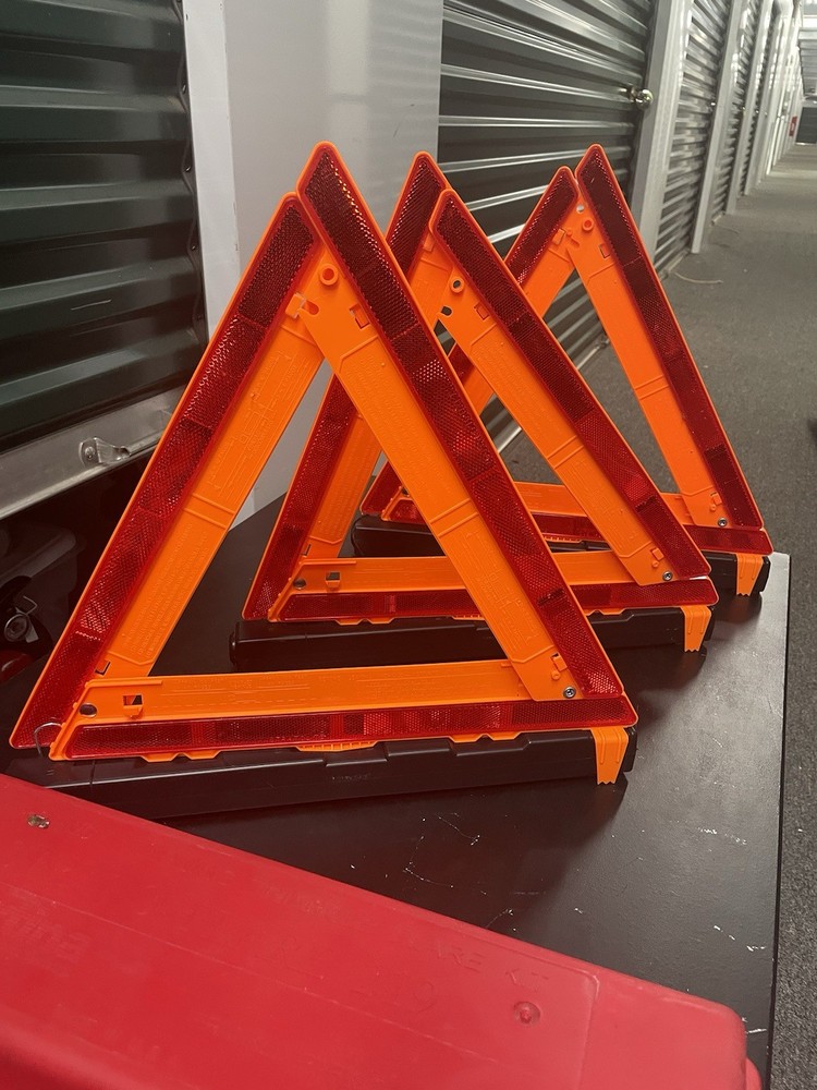 Roadside Emergency Safety Triangles 3 Set