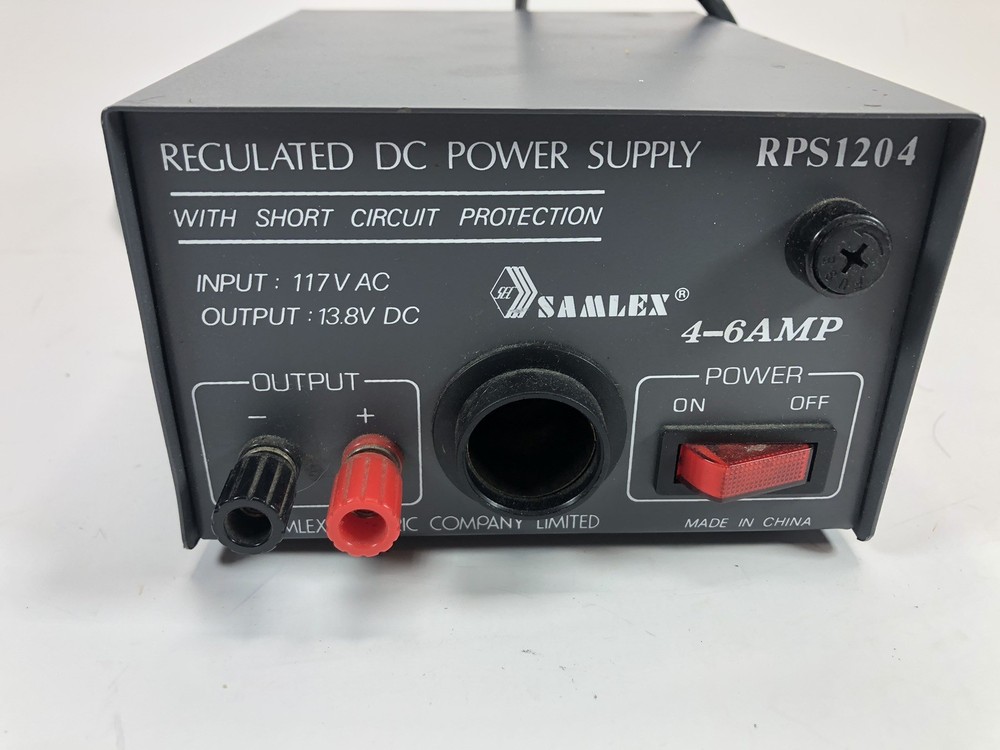Samlex Regulated DC Power Supply RPS1204