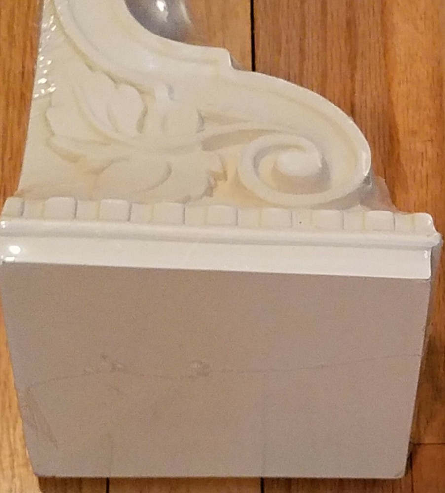 One Off White Resin Grape Corbel - NEW (More available)