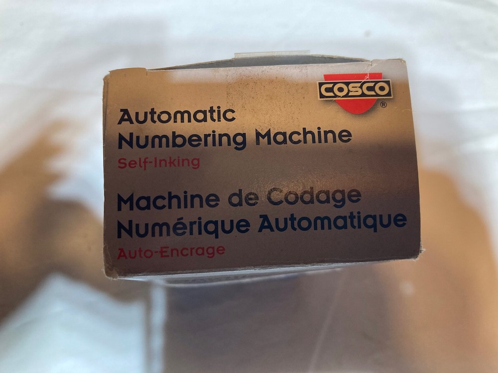 mechanical numbering machine