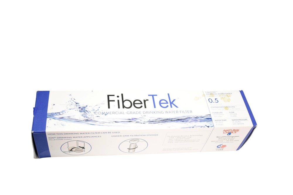 FiberTek Drinking Water Filter 0.5 Micron 6906 White For Aqua Optima Evolve