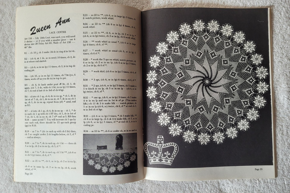 Preowned Designs by Elizabeth Hiddleson Crochet Pattern Books 24 patterns total