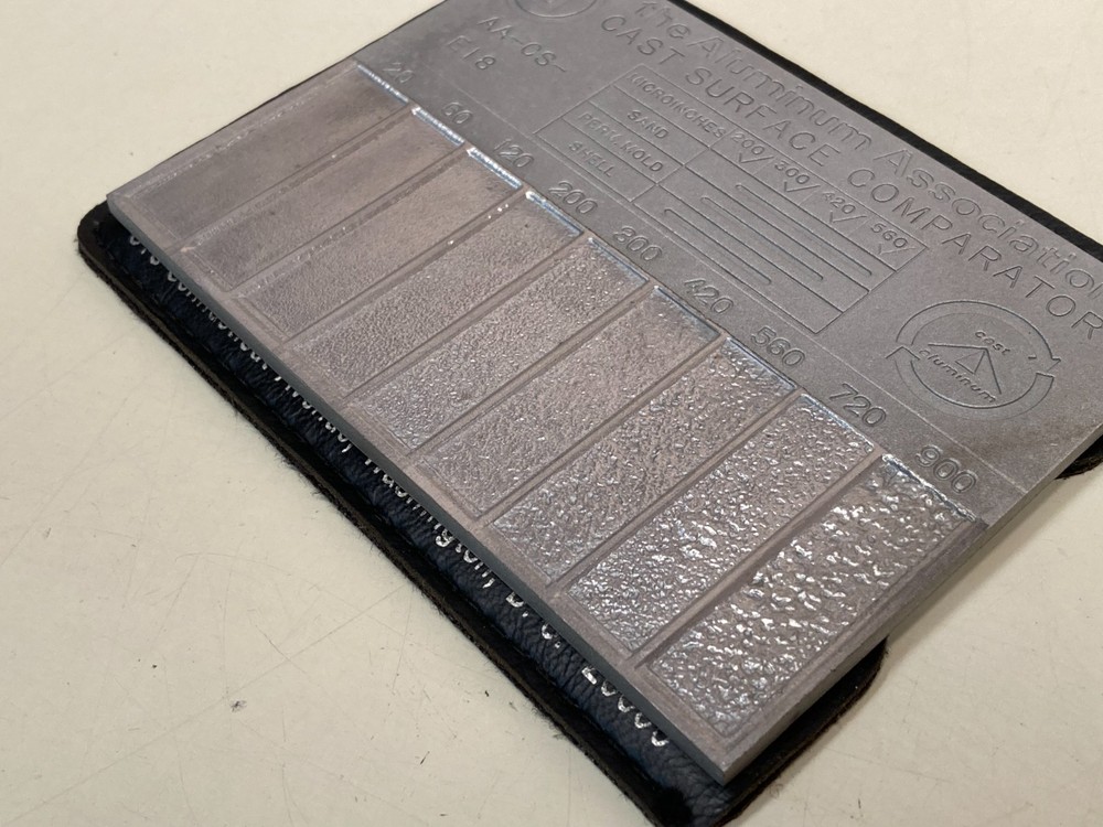 The Aluminum Association cast surface comparator (AA-CS-E18)