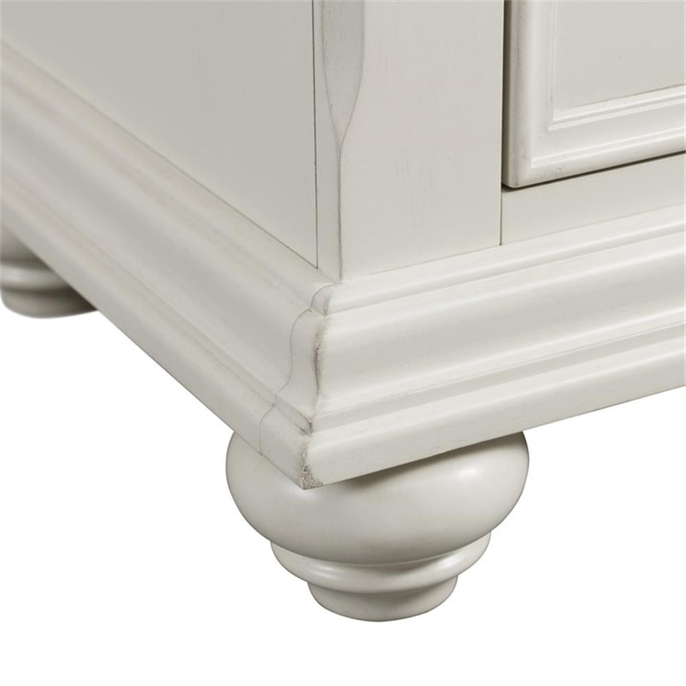 Pemberly Row Transitional King Platform Storage 4PC Bedroom Set